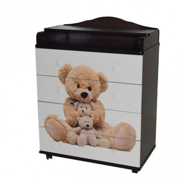 Детский комод Антел Ульяна МИШКА 800/4