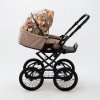 Детская коляска Adamex Porto Retro Flowers 2в1