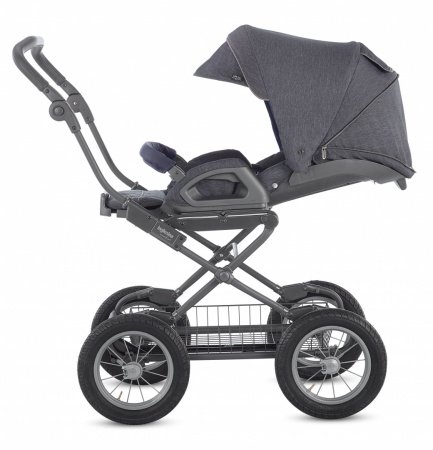 Детская коляска Inglesina Sofia System Duo 2 в 1 на шасси Ergo Bike stone grey