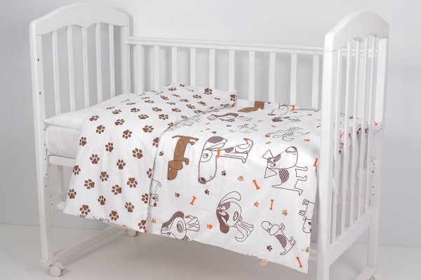 Комплект в кроватку 3 предмета Фантазия