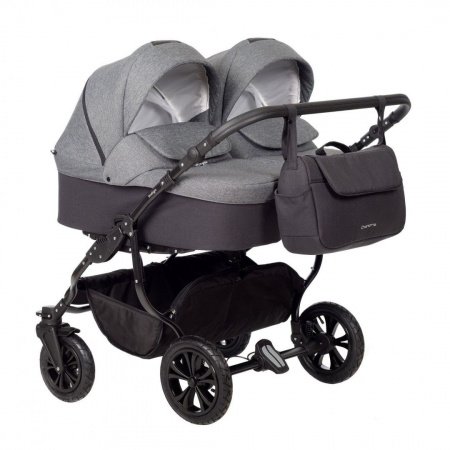 Детская коляска для двойни  Indigo Charlotte Sity Duo