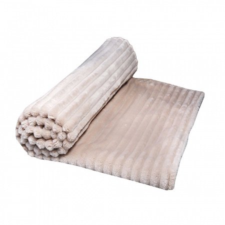 Плед детский 90*90 двухсторонний, вельбоа/бязь