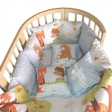 Комплект в кроватку 4 предмета L`Abeille Play