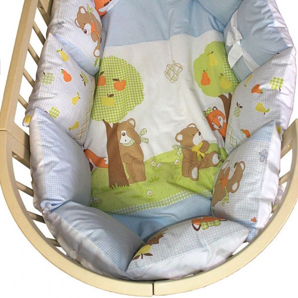 Комплект в кроватку 4 предмета L`Abeille Play