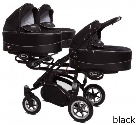 Детская Коляска для тройни BabyActive Trippy 2 в 1