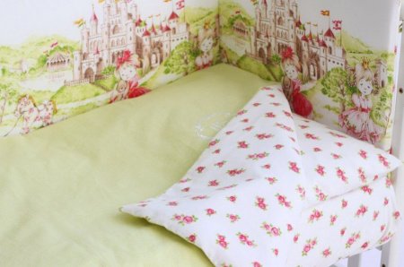 Комплект постельного белья из фланели Lappetti "Там снятся сказки" (для девочки)