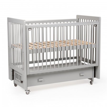 Детская кроватка Tutis Nature (с маятником и ящиком)