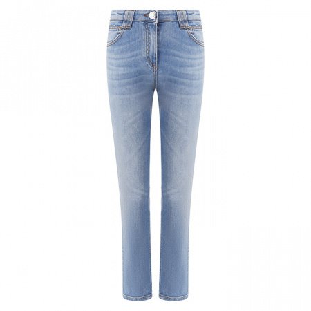 Джинсы с высокой талией