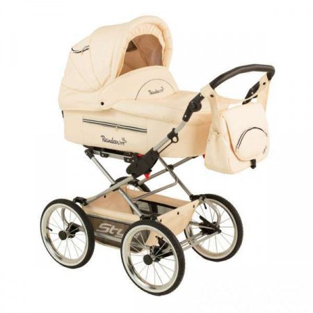 Детская коляска Reindeer Style - Leather Collection 3 в 1