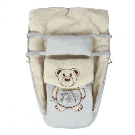 Конверт с капюшоном и подушкой Осьминожка МИШКА В ШТАНИШКАХ