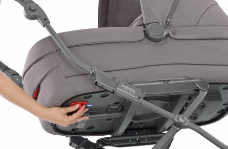Детская коляска Inglesina Sofia System Duo 2 в 1 на шасси Ergo Bike stone grey