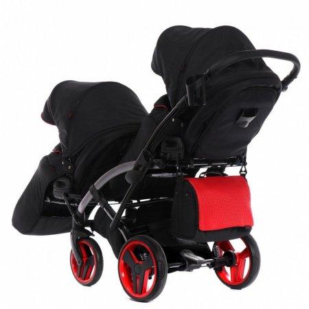 Детская коляска для двойни JUNAMA Diamond Special DUO slim 2 в 1