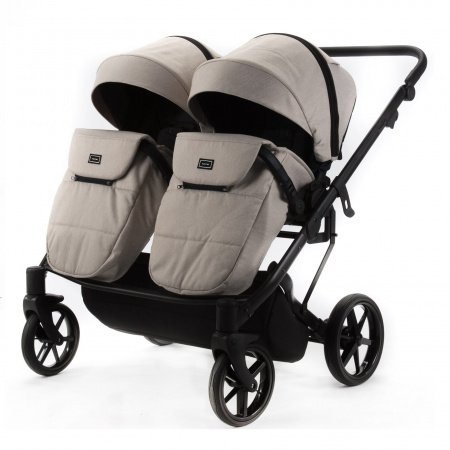 Детская коляска для двойни Adamex Leo Duo 2 В 1