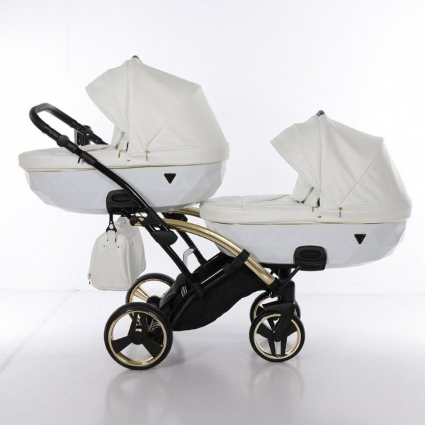 Детская коляска для двойни JUNAMA Individual Duo Slim 2 в 1