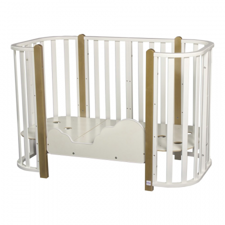 Кровать детская BRIONI 4 в 1 кровать-манеж-диванчик-люлька