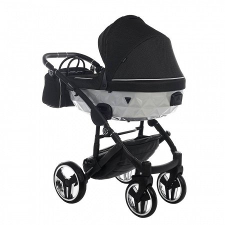 Детская коляска JUNAMA DIAMOND MIRROR SATIN (Version 2) 2 в 1