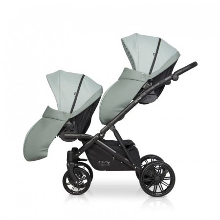 Детская коляска для двойни Riko Team 2 в 1