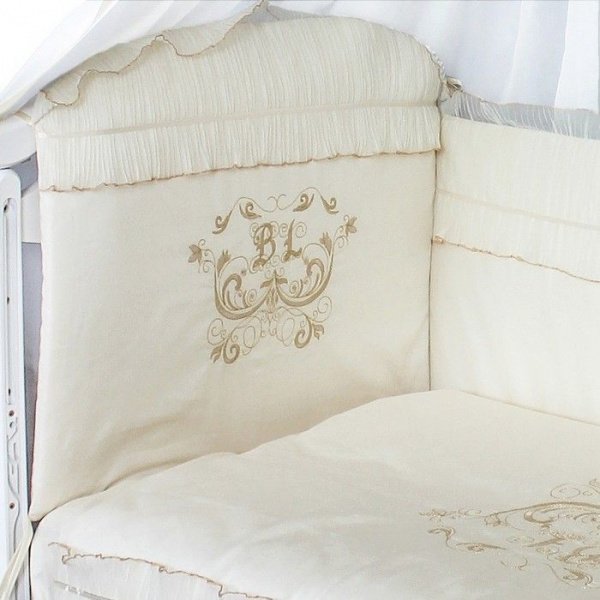 Комплект в кроватку 8 предм. БЭБИ-ЛЮКС