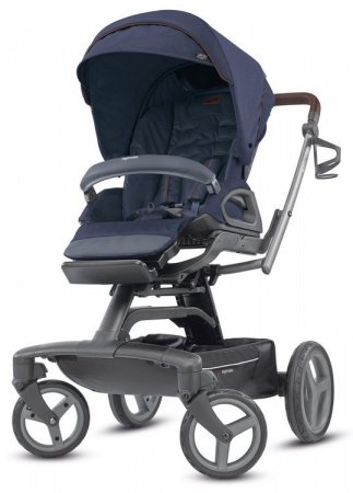 Детская коляска Quad System на шасси Quad Titanium Black 4 в 1