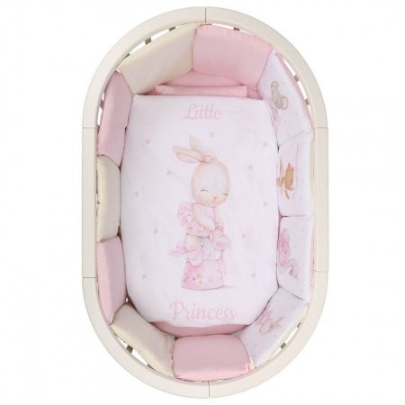 Комплект в кроватку 6 предметов Альма-няня ДОБРОЙ НОЧИ