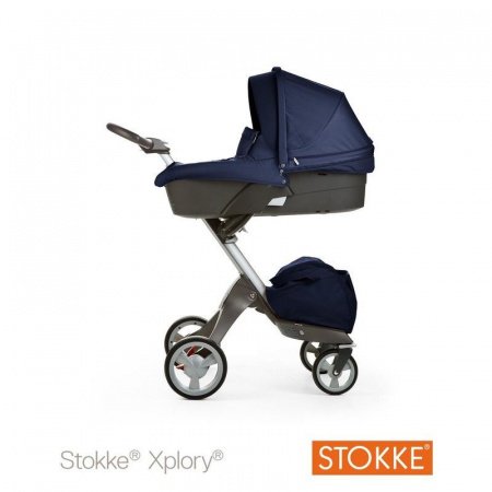 Детская коляска Stokke Xplory 2 в 1 Deep Blue