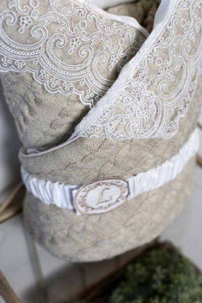 Одеяло-конверт на выписку Lappetti "Косички"