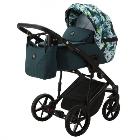 Детская коляска Adamex MOBI Flowers 2 в 1